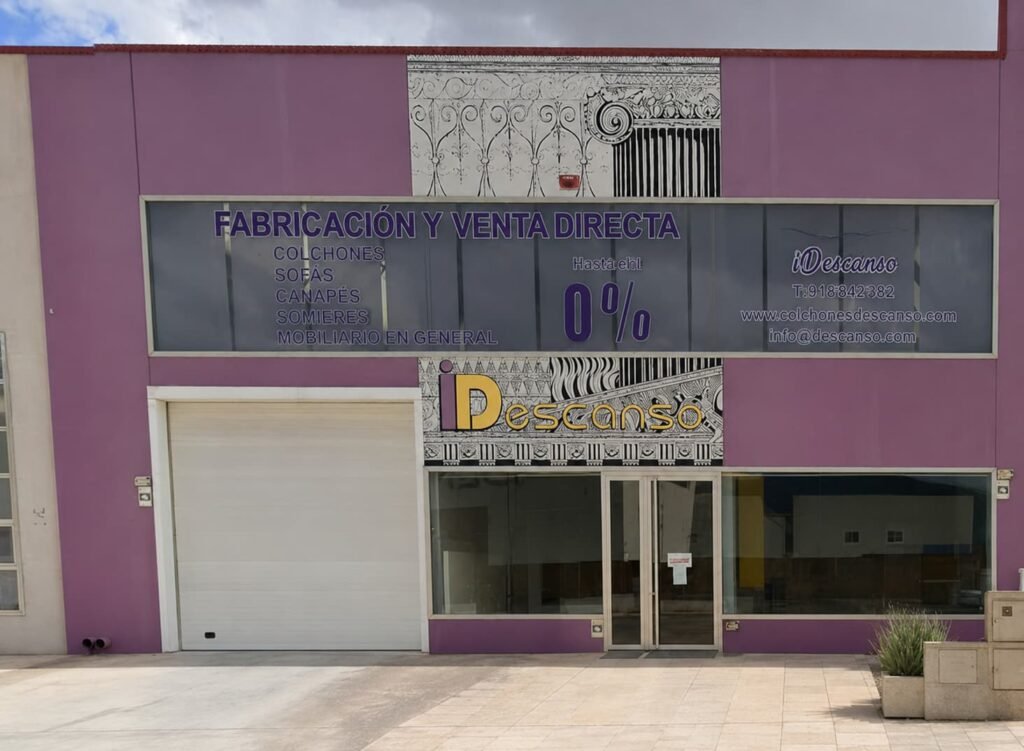 Fachada de nave industrial